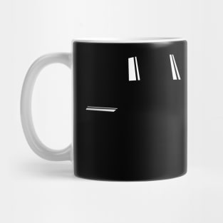 MUSTANG BLACK AND WHITE Mug